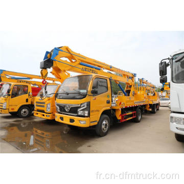 Camion à plate-forme de travail aérien avec flèches articulées